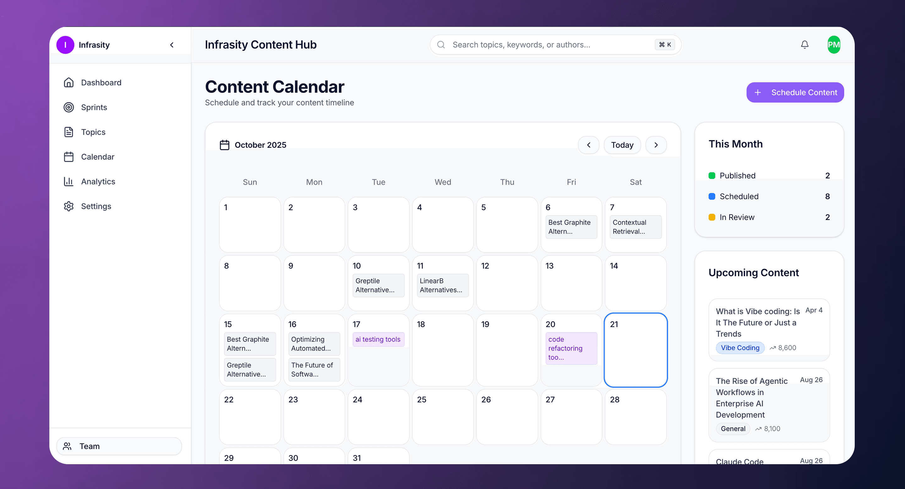 Ship workflow screenshot